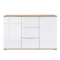 Комод Злата KOM2D3S Дуб тахо / белый матовый ВМК (БРВ) Украина Комод Злата KOM2D3S Дуб тахо / белый матовый ВМК (БРВ) Украина