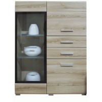 Витрина Вушер REG1W2D2S L/P Дуб сонома Гербор (Gerbor) Украина Витрина Вушер REG1W2D2S L/P Дуб сонома Гербор (Gerbor) Украина