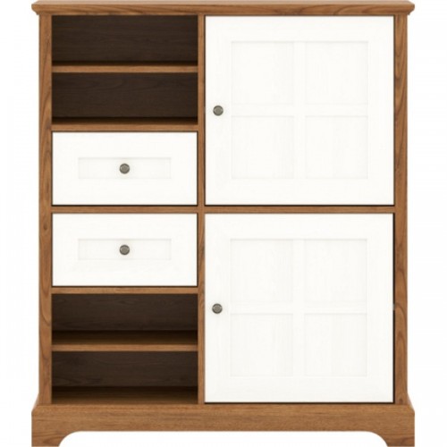 Тумба Лана KOM2D2S Орех верона / ясень снежный Гербор (Gerbor) Украина