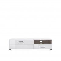 Тумба РТВ Ушер RTV1D1SL Нимфеа альба/белый глянец Гербор (Gerbor) Украина