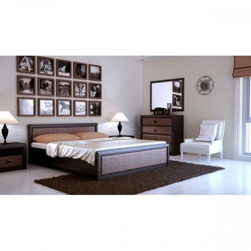 Набор мебели в спальню Коен МДФ N9968 Венге магия / шторкс темный Гербор (Gerbor) Украина