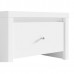 Тумба прикроватная Кристина KOM1S Белый / белый глянец ВМК (БРВ) Украина