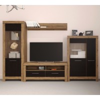 Набор мебели в гостиную Белен N100070 Дуб травиата / Дуб болотный коричневый Гербор (Gerbor) Украина