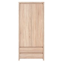 Шкаф платяной Каспиан SZF2D2S Дуб сонома ВМК (БРВ) Украина