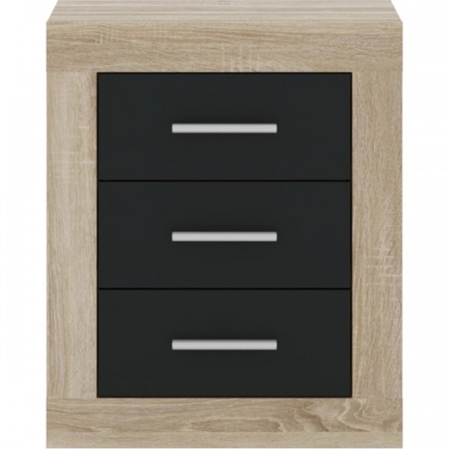 Тумба прикроватная Сара KOM3S Дуб сонома / антрацит Гербор (Gerbor) Украина
