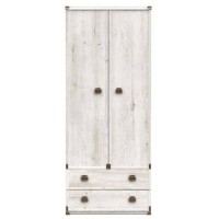 Шкаф платяной Индиана JSZF2D2S/80 Сосна аризонская ВМК (БРВ) Украина