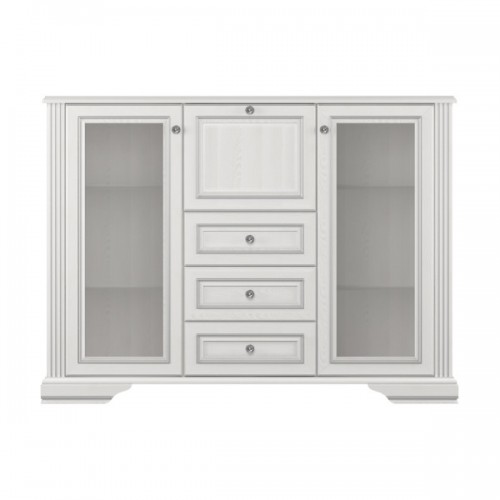 Комод Вайт 2W3S1B Ясень снежный / сосна серебряная Гербор (Gerbor) Украина