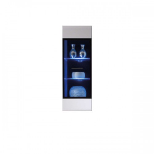 Витрина навесная Вушер SFW 1W Нимфеа альба / белый глянец Гербор (Gerbor) Украина