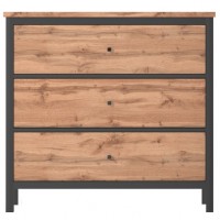 Комод Чос KOM3S Дуб Тахо / черный Гербор (Gerbor) Украина Комод Чос KOM3S Дуб Тахо / черный Гербор (Gerbor) Украина