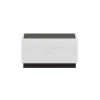 Тумба прикроватная Лайер KOM1S Венге магия / ясень снежный Гербор (Gerbor) Украина