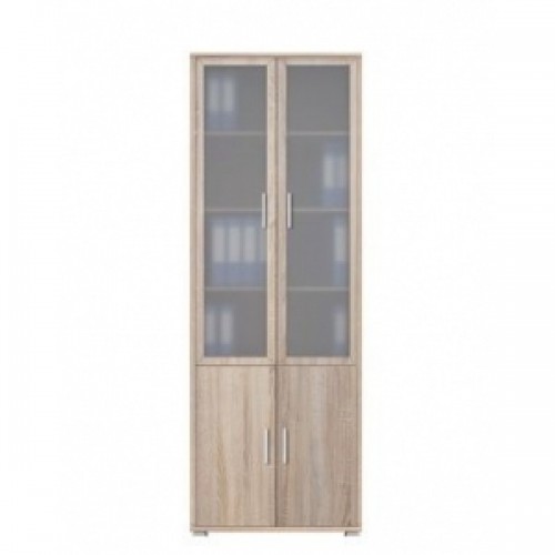 Витрина Офис Лайн REG 2W2D/79/220 Дуб сонома Гербор (Gerbor) Украина