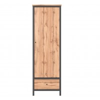 Пенал Чес REG1D1S Дуб Тахо/Черный Гербор (Gerbor) Украина