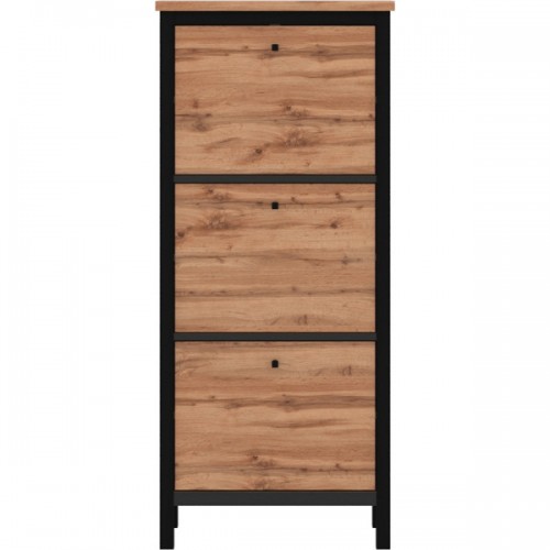 Тумба для обуви Чос BUT3D Дуб Тахо / черный Гербор (Gerbor) Украина