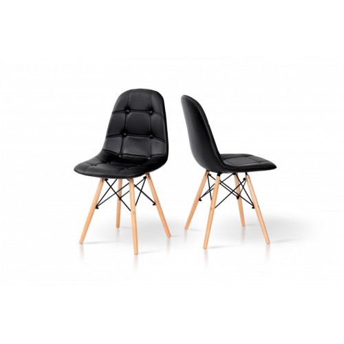 СТІЛЕЦЬ ДЖАСТІН (ЧОРНИЙ)