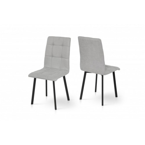 СТІЛЕЦЬ ТРІНІТІ (ЧОРНИЙ/ТКАНИНА СВІТЛО СІРА) СТІЛЕЦЬ ТРІНІТІ (ЧОРНИЙ/ТКАНИНА СВІТЛО СІРА)