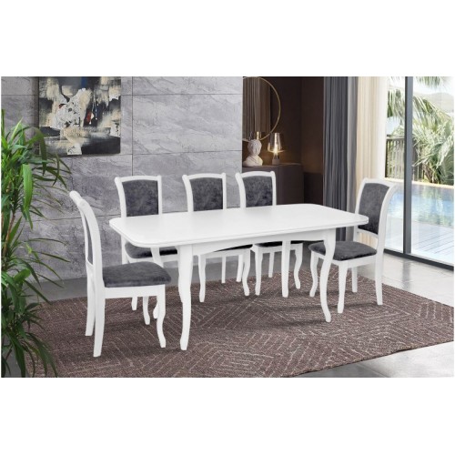 СТІЛ ОБІДНІЙ Мартін (БІЛИЙ)