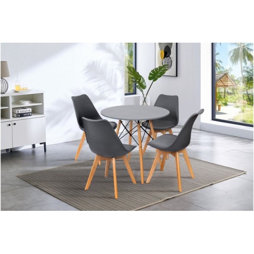 СТІЛ ОБІДНІЙ ЕТНА МДФ (Сірий) СТІЛ ОБІДНІЙ ЕТНА МДФ (Сірий)