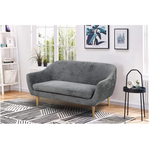 Диван Лагуна (Велюр Темно-Сірий)