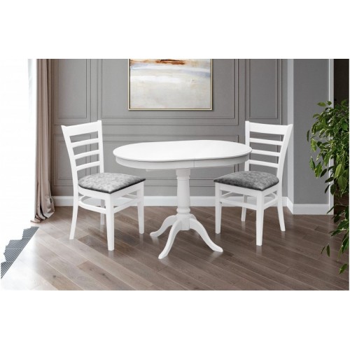 СТІЛ ОБІДНІЙ АНЖЕЛІКА (БІЛИЙ)