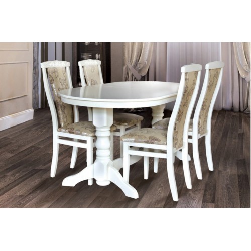 Стіл обідній Говерла (слонова кістка)