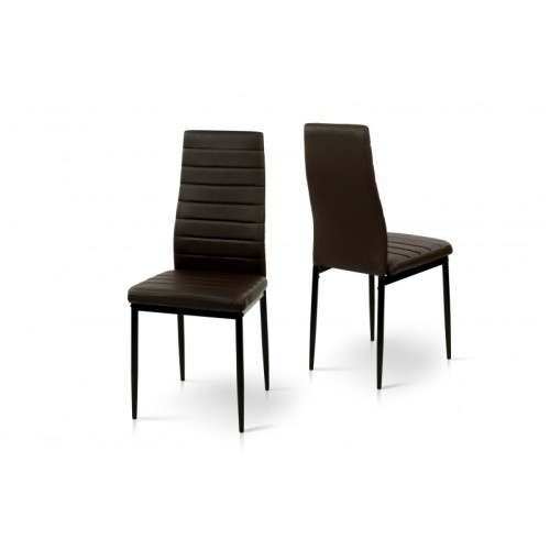 Стілець Ріо (Чорний/Темний Шоколад)