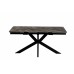 Стіл обідній Квант (чорний/кераміка сірий) Стіл обідній Квант (чорний/кераміка сірий)