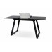 Стіл обідній Тандем (чорний/мармур чорний)