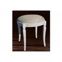 Банкетка кругла (біла)