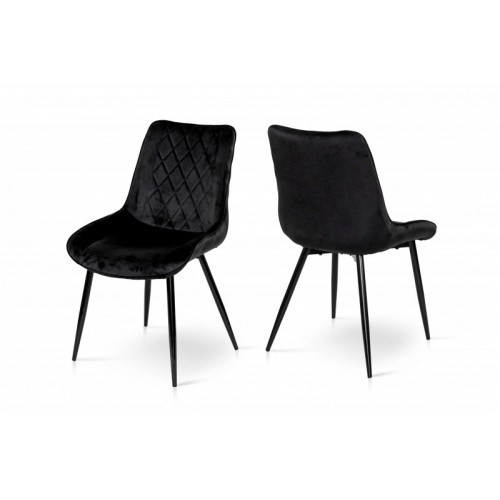 СТІЛЕЦЬ КОРФУ (ЧОРНИЙ / ВЕЛЮР ЧОРНИЙ) СТІЛЕЦЬ КОРФУ (ЧОРНИЙ / ВЕЛЮР ЧОРНИЙ)