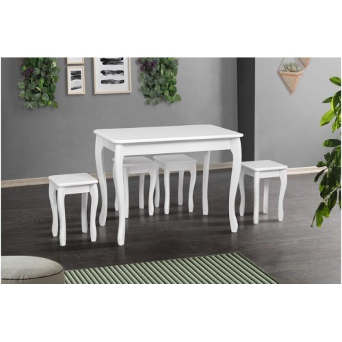 СТІЛ ОБІДНІЙ СМАРТ (БІЛИЙ)