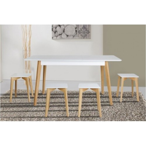 Стіл обідній Сінгл (ніжки дуб)