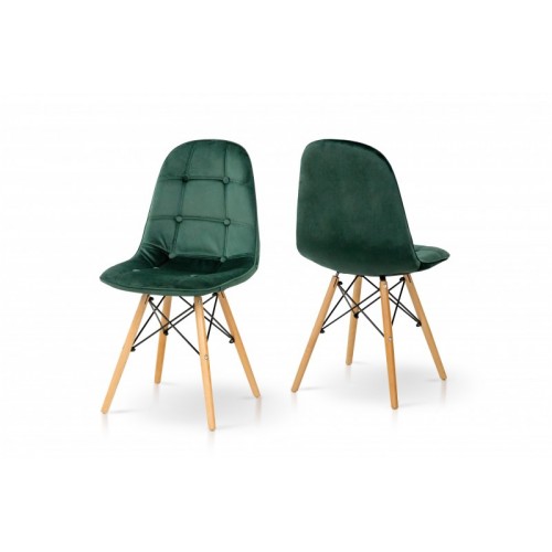 Стілець Джастін (Велюр Зелений) Стілець Джастін (Велюр Зелений)