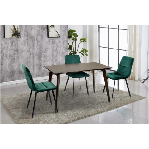 Стіл Обідній Дуглас (Темний Горіх) Стіл Обідній Дуглас (Темний Горіх)