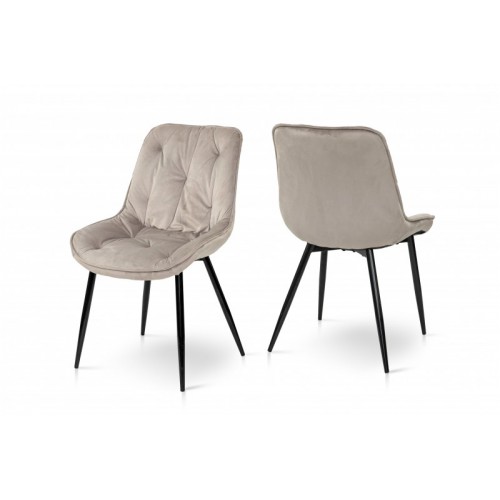 СТІЛЕЦЬ ПРАДО R (чорний/бежевий) СТІЛЕЦЬ ПРАДО R (чорний/бежевий)