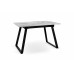 Стіл обідній Тандем (чорний/базальт)