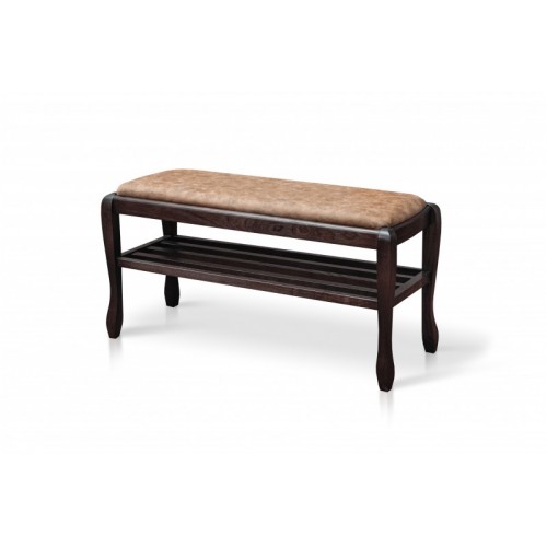 БАНКЕТКА СІЄСТА ВЕЛИКА З ПОЛКОЮ (Т.ГОРІХ/ЧЕЛСІ06)