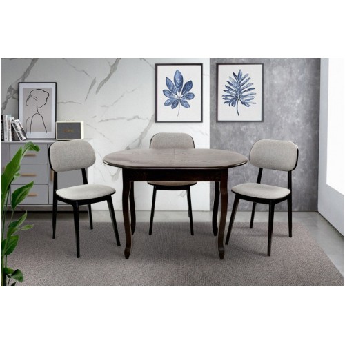 Стіл обідній Фараон (Венге-шоколад) Стіл обідній Фараон (Венге-шоколад)