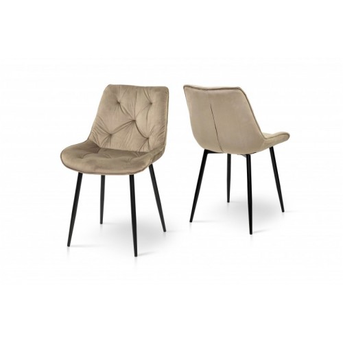 СТІЛЕЦЬ ПРАДО (Чорний/Мокрий пісок) СТІЛЕЦЬ ПРАДО (Чорний/Мокрий пісок)