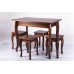 Стіл обідній Смарт (темний горіх)