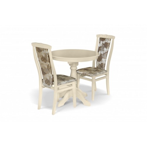 Стіл обідній Чумак (слонова кістка, білий)