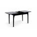 Стіл обідній Фієста (Чорний/Мармур Чорний)