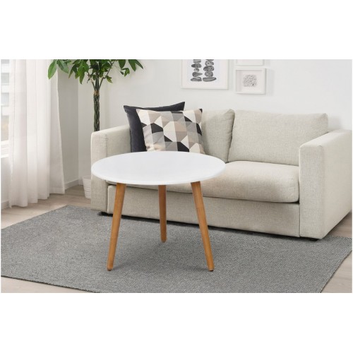 Стіл журнальний  Ерік (ясен/білий)