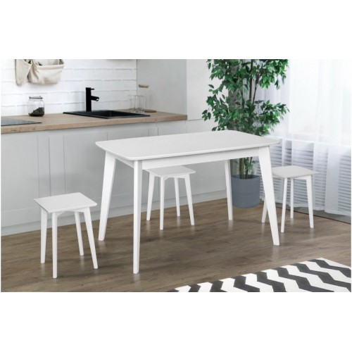 СТІЛ ОБІДНІЙ МОДЕРН (БІЛИЙ)