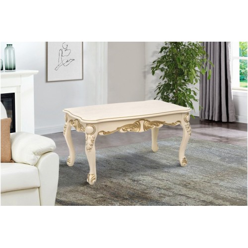 Стіл журнальний Скарлетт (слонова кістка)