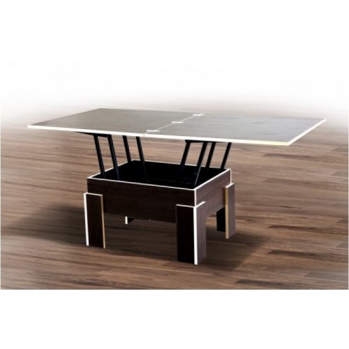 Стіл-трансформер Дельта (молочна кромка)