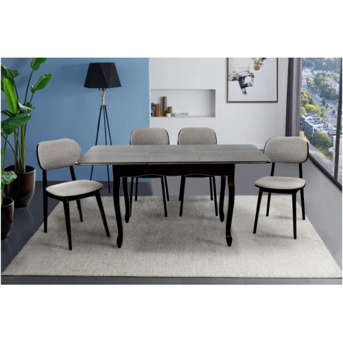 Стіл обідній Лідер (венге-шоколад) Стіл обідній Лідер (венге-шоколад)