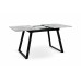 Стіл обідній Тандем (чорний/базальт)