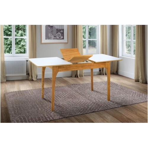 СТІЛ ОБІДНІЙ ФІЄСТА ( Горіх/Білий)