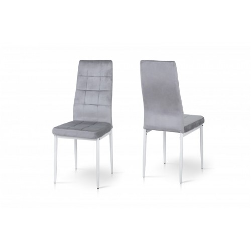 Стілець Айс (Велюр Світло-Сірий) Стілець Айс (Велюр Світло-Сірий)