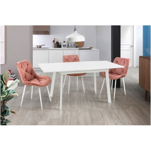 Стіл обідній Етна (Білий) Стіл обідній Етна (Білий)